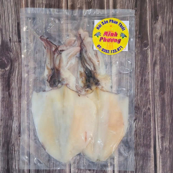Mực lá 1 nắng (loại 2)