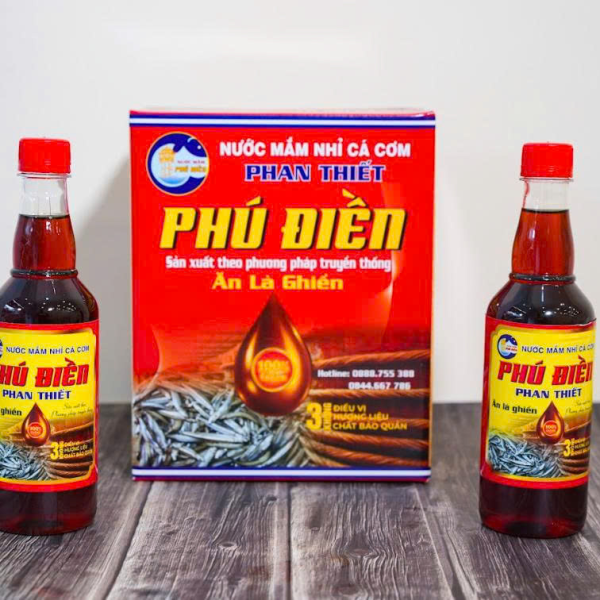 Nước mắm cá cơm Phú Điền (30% độ đạm)