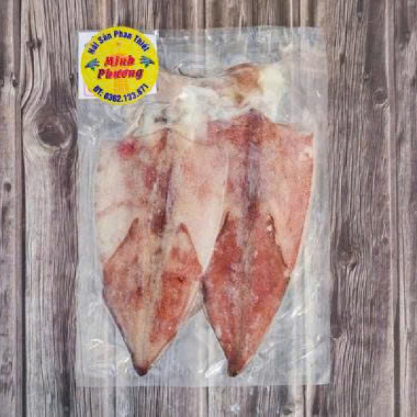 Mực ống 1 nắng nguyên da